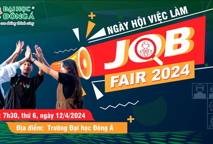 Ngày hội việc làm thường niên 2024 tại Đại học Đông Á